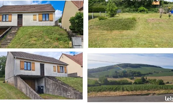 Charmante maison sur sous-sol à rénover