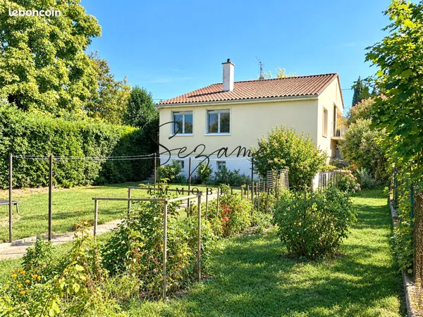 Angoulême St Martin - Agréable Maison indépendante F4 avec gd jardin clos