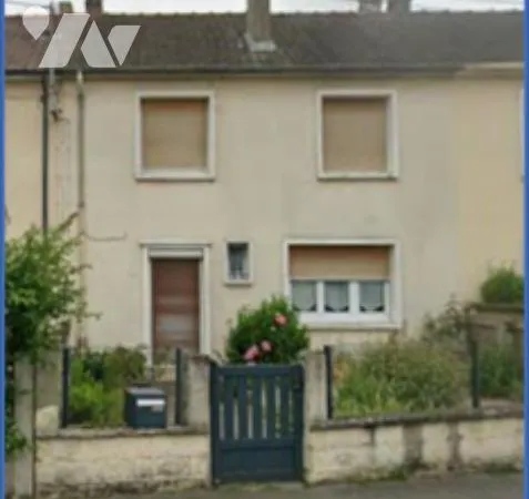 Vends maison de ville - 73 m² - 5 pièces, 3 chambres - Abbeville 80100