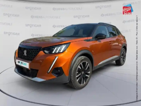 Peugeot 2008 1.2 puretech 155ch s/s gt eat8 sieges chauf gps camera