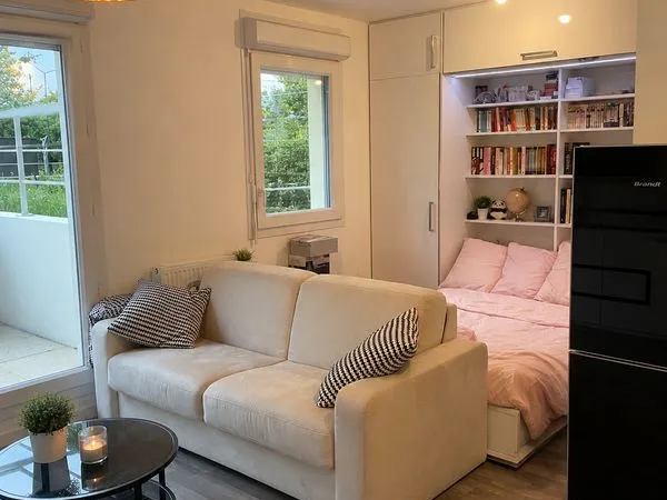 Studio 31 m² vendu loué - Terrasse & parking
