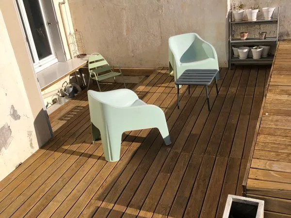 Loue T2 avec terrasse situé Lorient centre