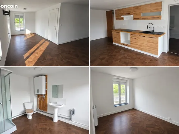 🏠 À louer - Beau T2 lumineux - FEIGNIES