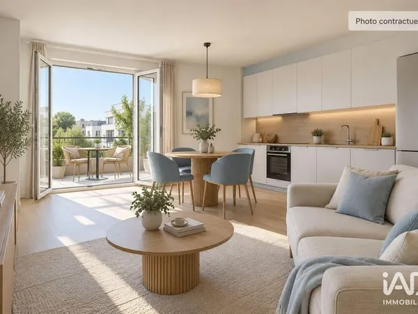 Appartement 3 pièces 54 m²