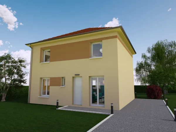 Terrain + maison 104 m²