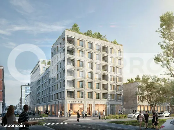 Bureau 1 200 m²