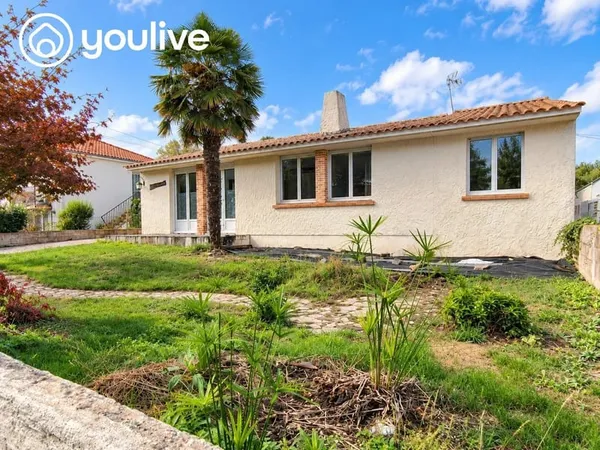 COËX - MAISON DE PLAIN-PIED DE 124 M² - 5 PIÈCES - TERRAIN DE 746 M²
