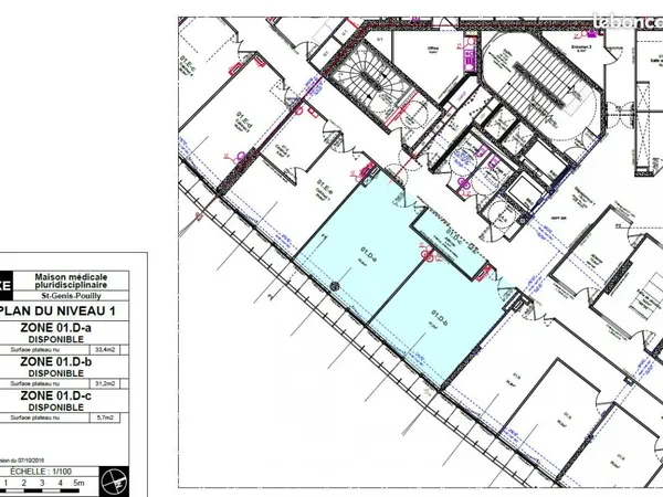 Bureau 33 m²