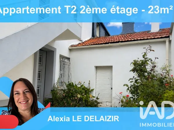 Appartement 2 pièces 23 m²
