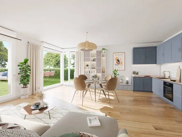 Appartement 3 pièces 69 m²