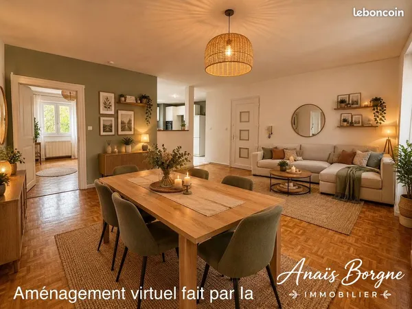 Appartement 4 pièces 82 m²