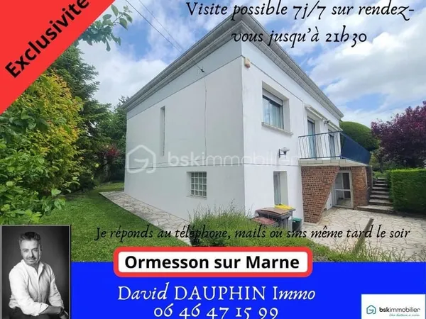 Maison d'habitation de type F5 d'environ 110m2 sur un terrain de 560m2