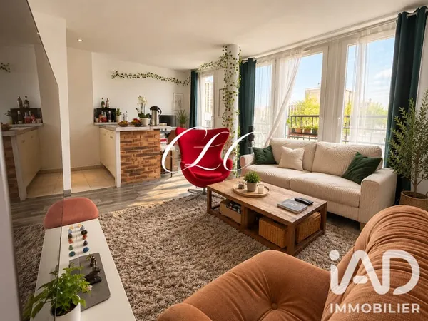 Appartement 3 pièces 59 m²