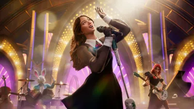 Fortnite Festival Temporada 14 Emberlight: Laufey, karaokê Mic Vocals e Pro Drums em julho de 2026