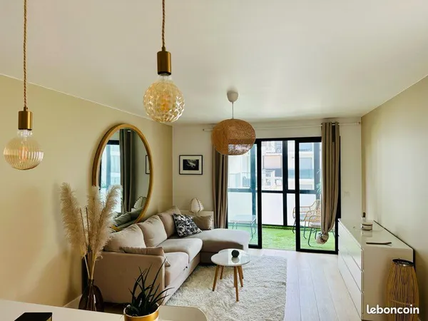 Superbe appartement Chartrons T2 meublé 47m2 + 8m2 lodgia