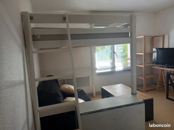 Studio meublé à louer