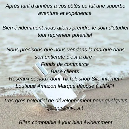 SAS société à vendre