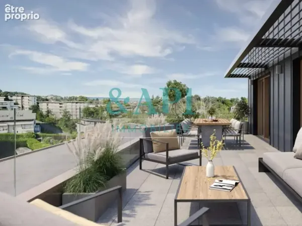 Thonon les bains appartement t4 avec grande terrasse