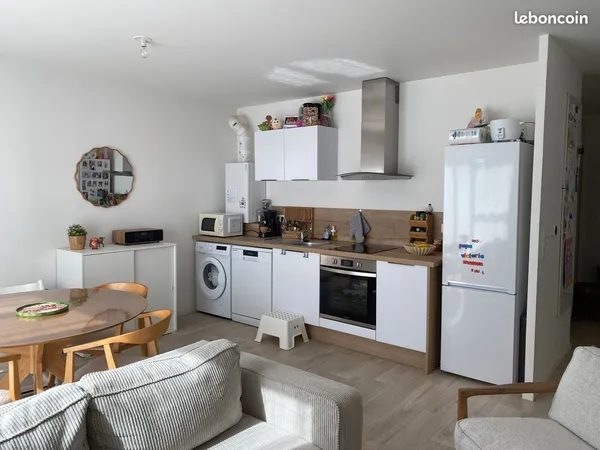 Appartement T3 avec jardin privatif