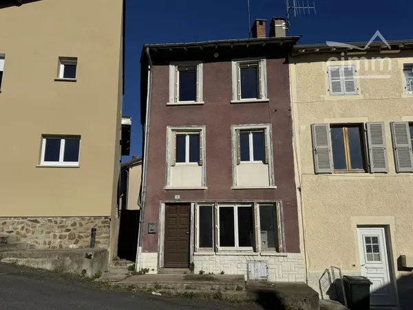 MAISON DE VILLE À TERMINER D’AMÉNAGER
