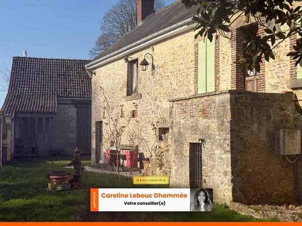 Logis du XVIe siècle dans le Perche - charme rare, dépendances 200 m² et jardin de 4000 m²