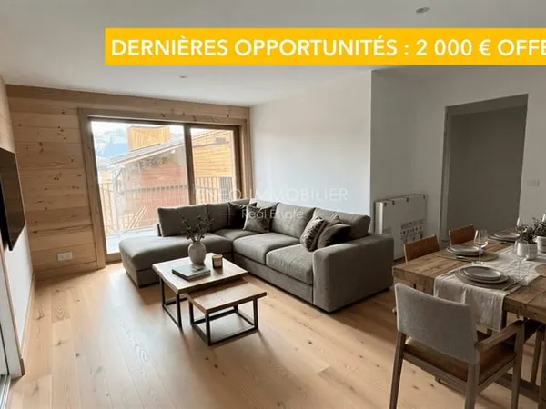 Appartement T2 BIS neuf à La Plagne Montalbert