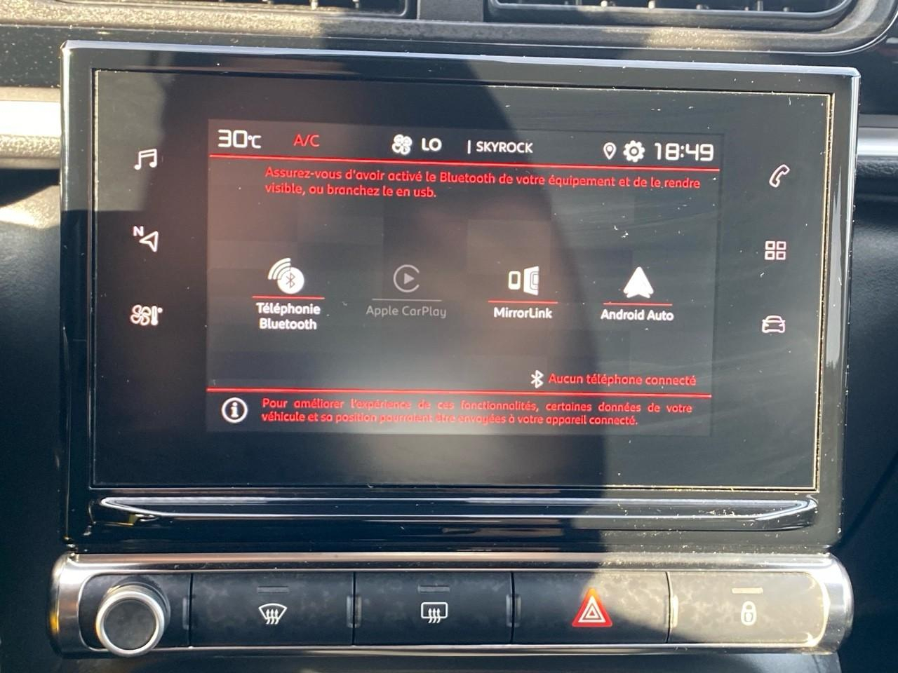 Citroën C3 1.2 puretech 110ch s&s max boite automatique — photo 23