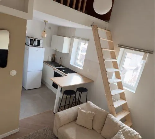 Studio 20m2 Lyon 2 Ampère Victor Hugo