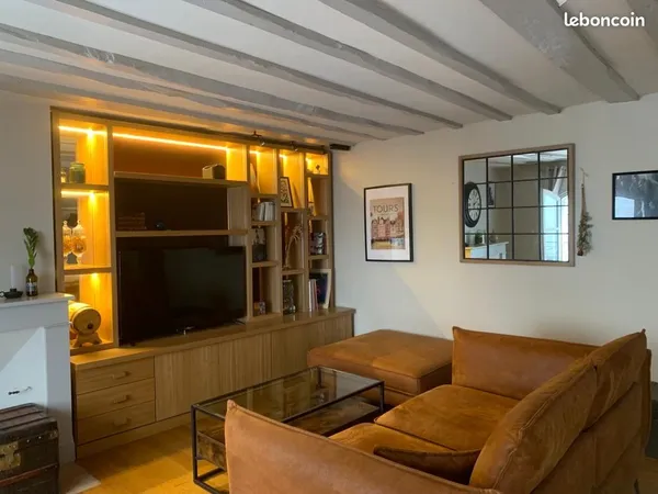 Appartement T2 - 60 m² - Centre-ville de Tours - Rue de la Scellerie À louer