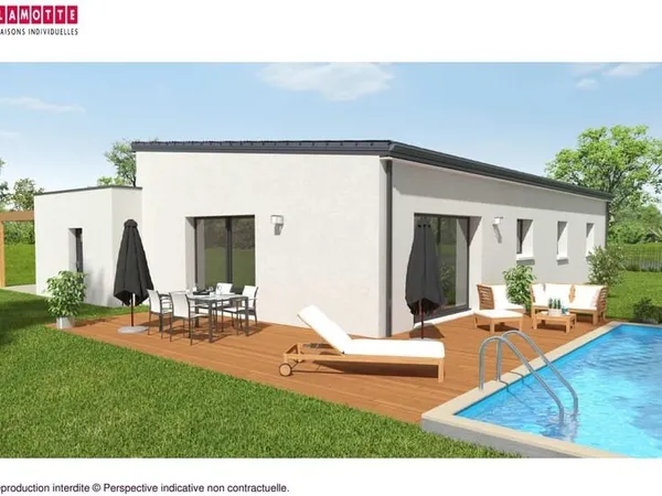 Projet de construction d'une maison 90 m² avec terrain à MONTERBLANC (56)
