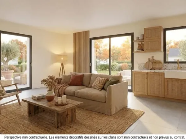 Maison neuve 3 pièces 59 m²