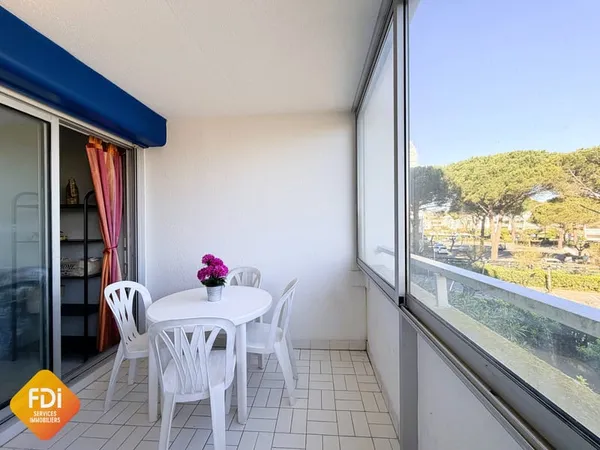 Couchant - 2ème ligne - studio cabine 23.94 m2