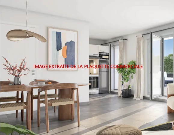 Appartement 3 pièces 59 m²