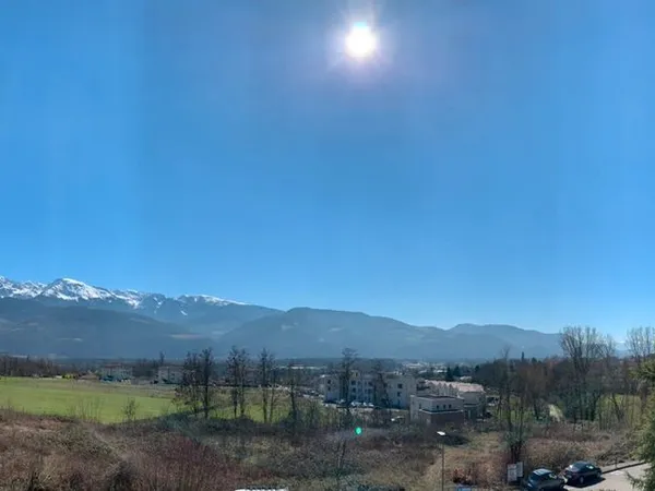 T5 122 m² - Vue panoramique Belledonne - 2 terrasses - Parc, tennis, calme absolu - Montbonnot