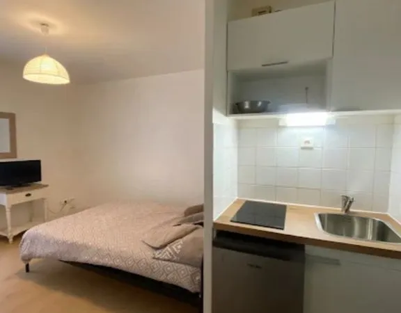 Appartement meublé 1 pièce 19m2 refait à neuf