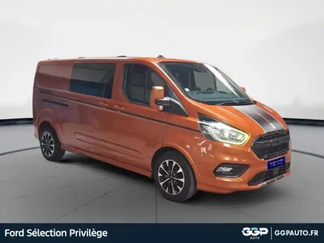 Ford Custom transit  fg 320 l1h1 2.0 ecoblue 185 cabine approfondie sport 7cv — photo 7