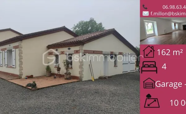Maison 6 pièces 160 m²