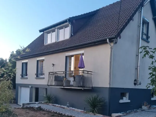 Pavillon sur sous sol