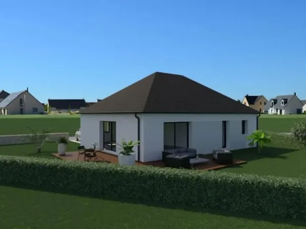 Maison neuve 3 pièces 76 m²