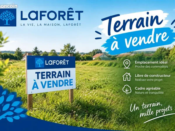 Terrain 663 m² SAINT XANDRE
