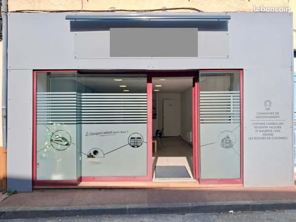 Murs commerciaux 58 m² ROUSSILLON