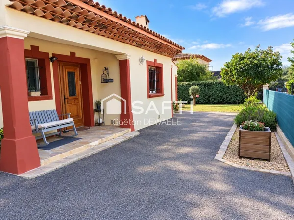 PUGET-SUR-ARGENS - VILLA INDIVIDUELLE AVEC PISCINE