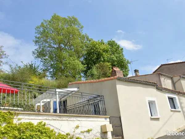 Maison de ville avec petit jardin