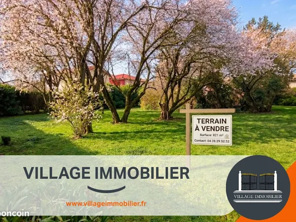 Terrain 821 m² Mions