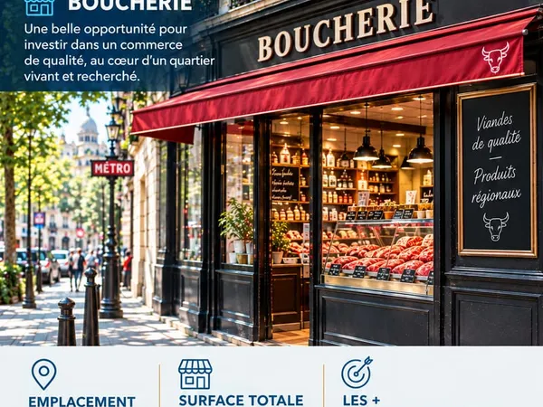 Local commercial 1 pièce 36 m²