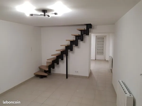 Location maison de ville 60m2 + terrain