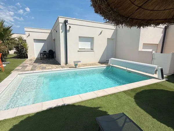 Villa 4 pièces piscine 1,5 km plage Sérignan