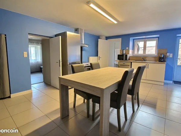 T2 meublé en duplex avec terrain
