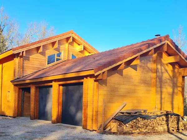 Chalet en madrier d'Exception de 250 m²