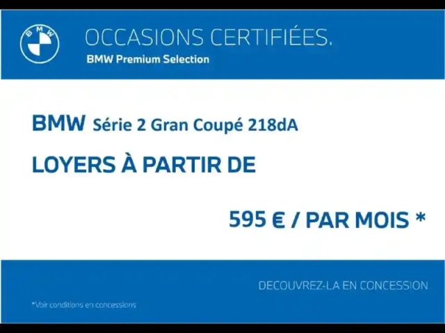 Bmw Serie 2 série 2 gran coupé 218da 150ch m sport bva8 — photo 16